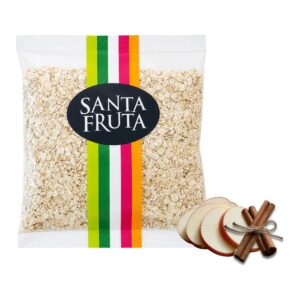 AVENA INSTANTÁNEA MANZANA CANELA SANTA FRUTA