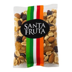 MIX FRUTOS SECOS SANTA FRUTA (MANÍ, PASA, ALMENDRA, CRANBERRIE, SEMILLAS)